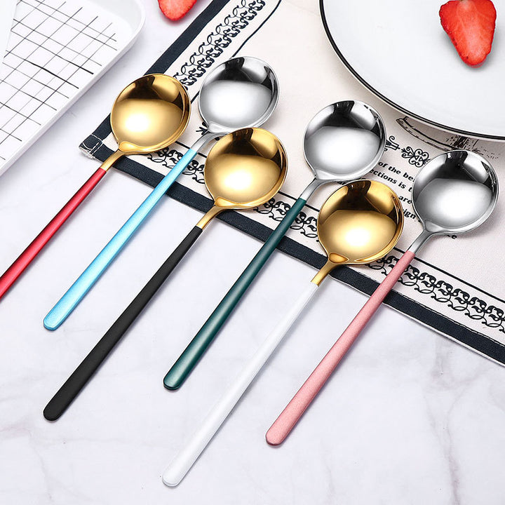 Elegant stainless steel dining fork with ergonomic handle Stornfield