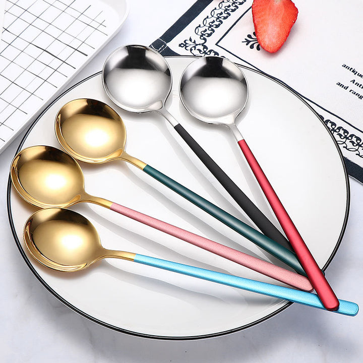 Elegant stainless steel dining fork with ergonomic handle Stornfield
