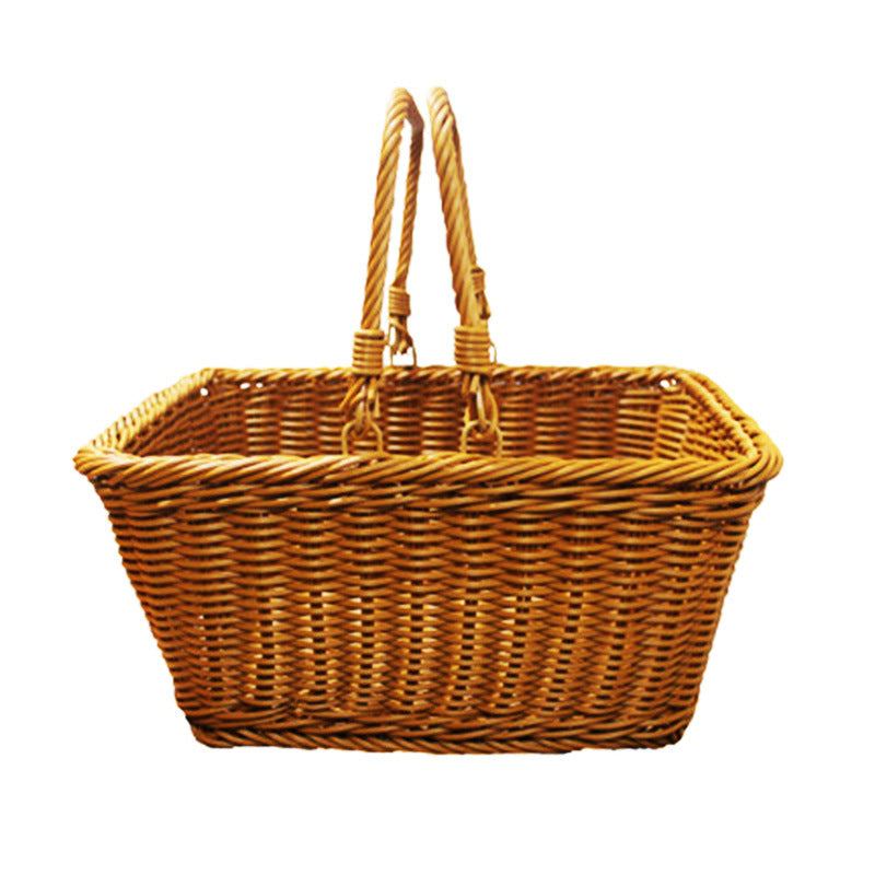 Stylish Woven Market Basket Stornfield