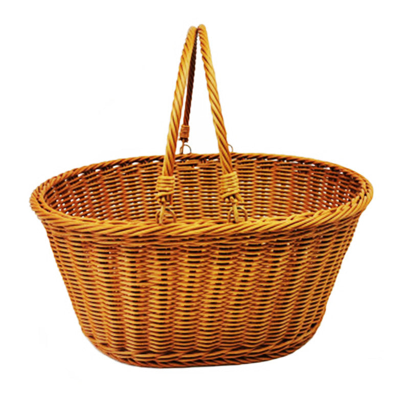 Stylish Woven Market Basket Stornfield