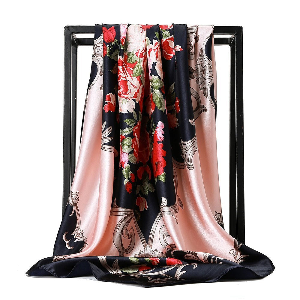 Stornfield | Large Square Scarf Silk ScarfSimulation Versatile Scarf Scarf