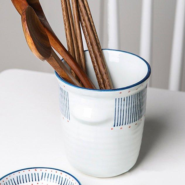 Japanese Handcrafted Ceramic Glazed Chopsticks Holders | Stornfield