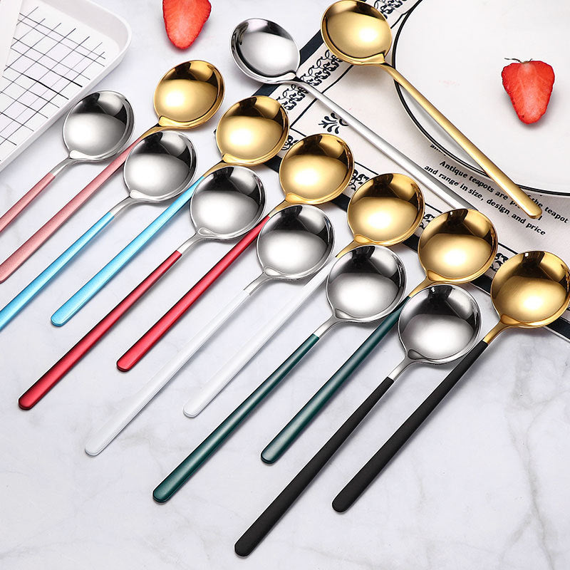 Elegant stainless steel dining fork with ergonomic handle Stornfield