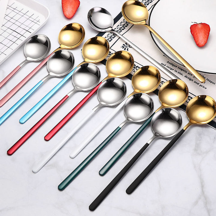 Elegant stainless steel dining fork with ergonomic handle Stornfield