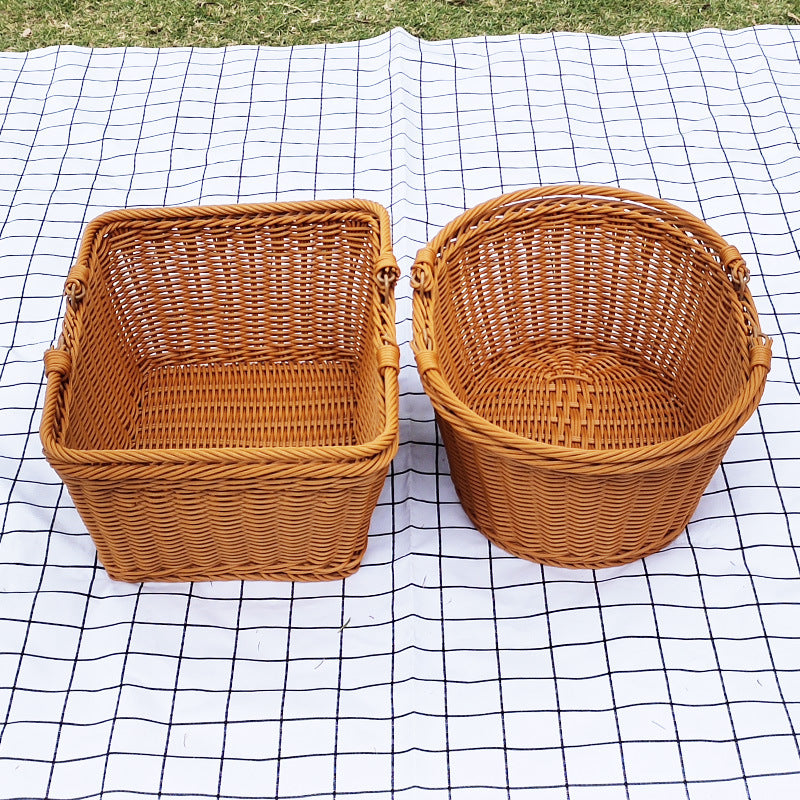 Stylish Woven Market Basket Stornfield