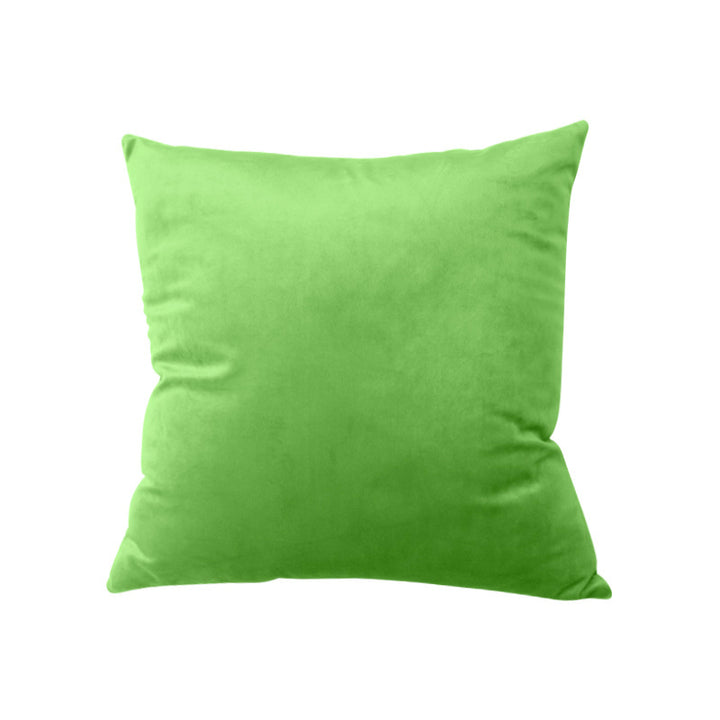 Square Velvet Decorative Throw Pillow with Plush Fill