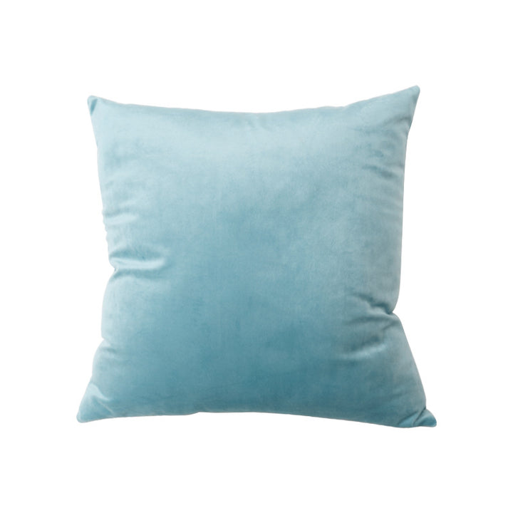 Square Velvet Decorative Throw Pillow with Plush Fill