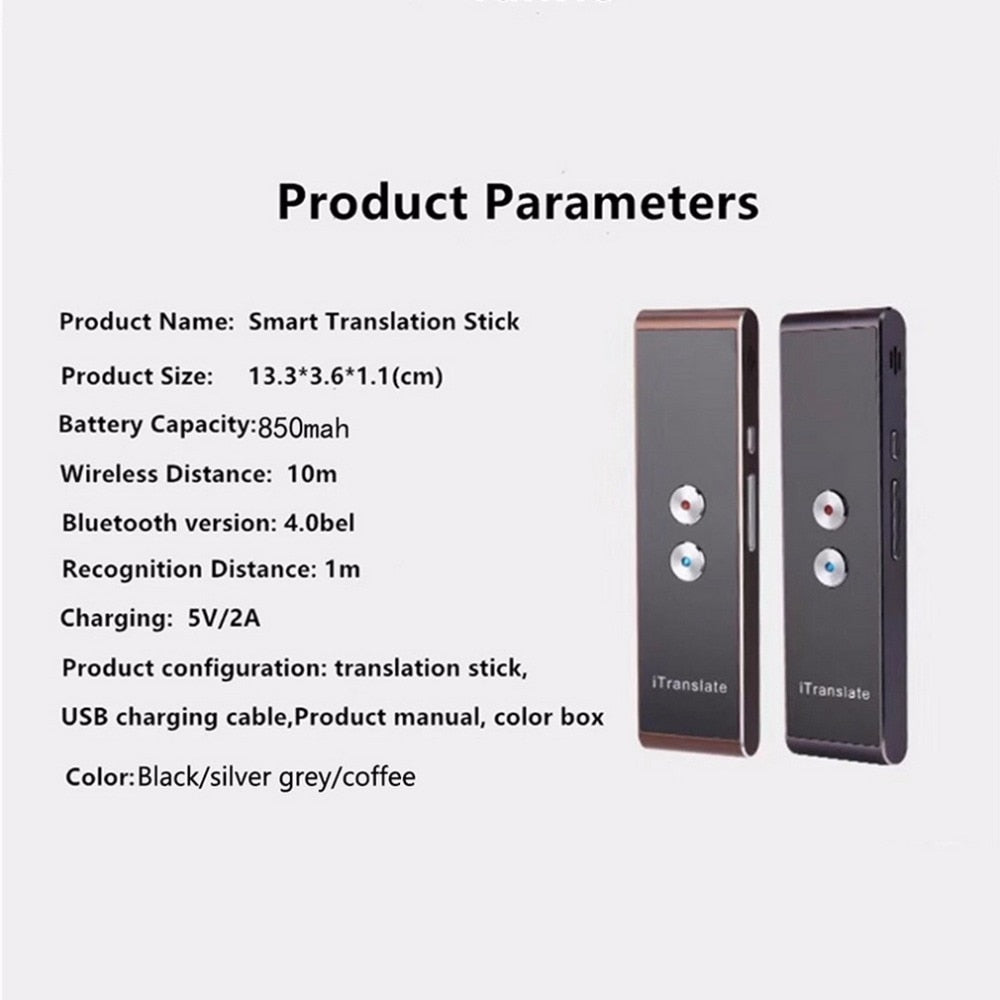 Stornfield | LinguaSync | Wireless Translator | Real-time Translation | Multilingual Communication