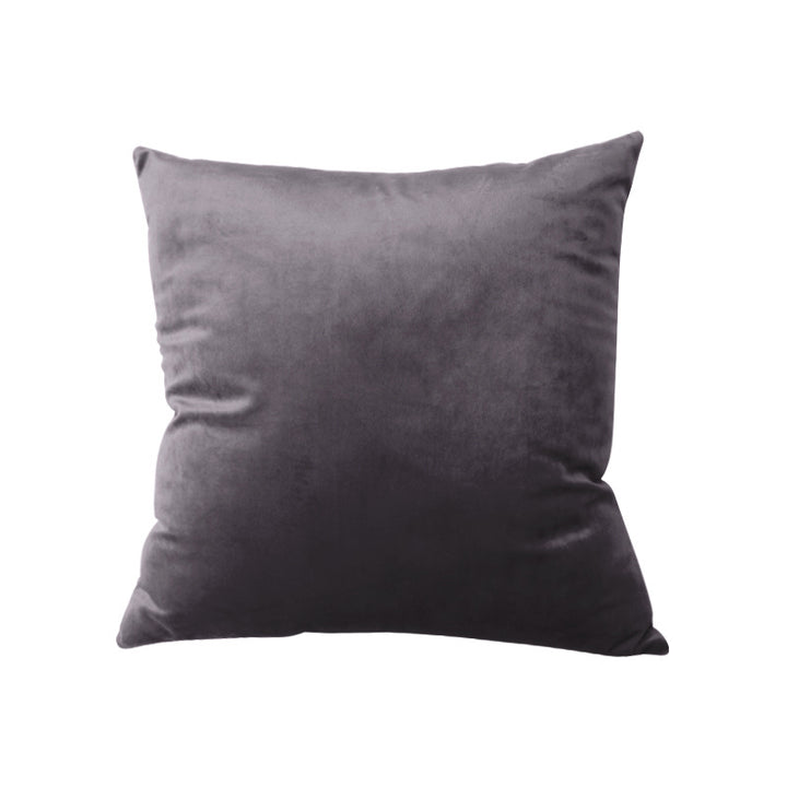 Square Velvet Decorative Throw Pillow with Plush Fill