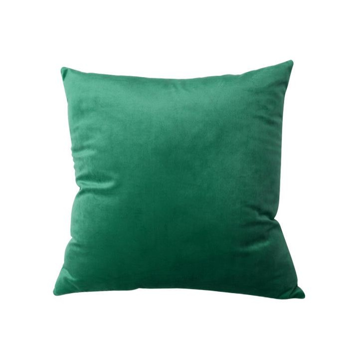 Square Velvet Decorative Throw Pillow with Plush Fill