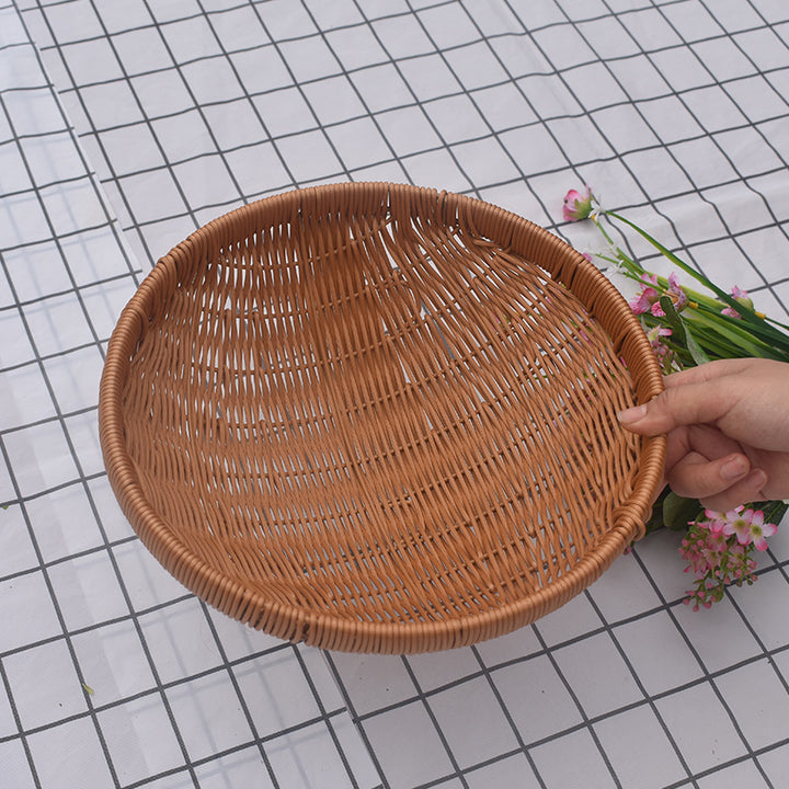 Woven Storage Basket with Handles Stornfield