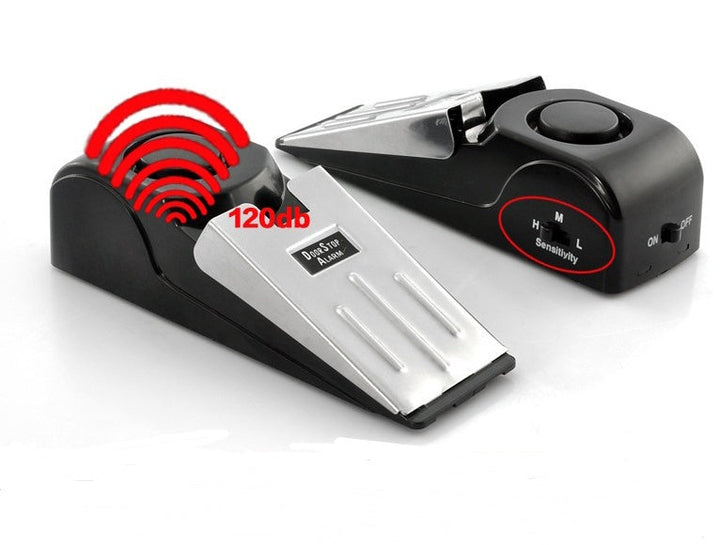 Doorstopper alarm for home and dorm security | Stornfield