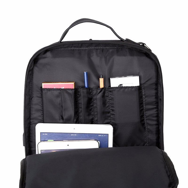 Tech-Integrated Charging Backpack Stornfield