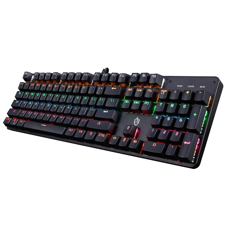Mechanical gaming keyboard with RGB lighting and programmable keys Stornfield