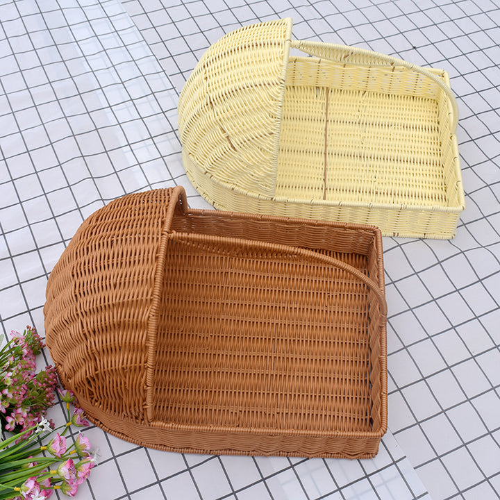 Handcrafted Woven Storage Caddy Stornfield