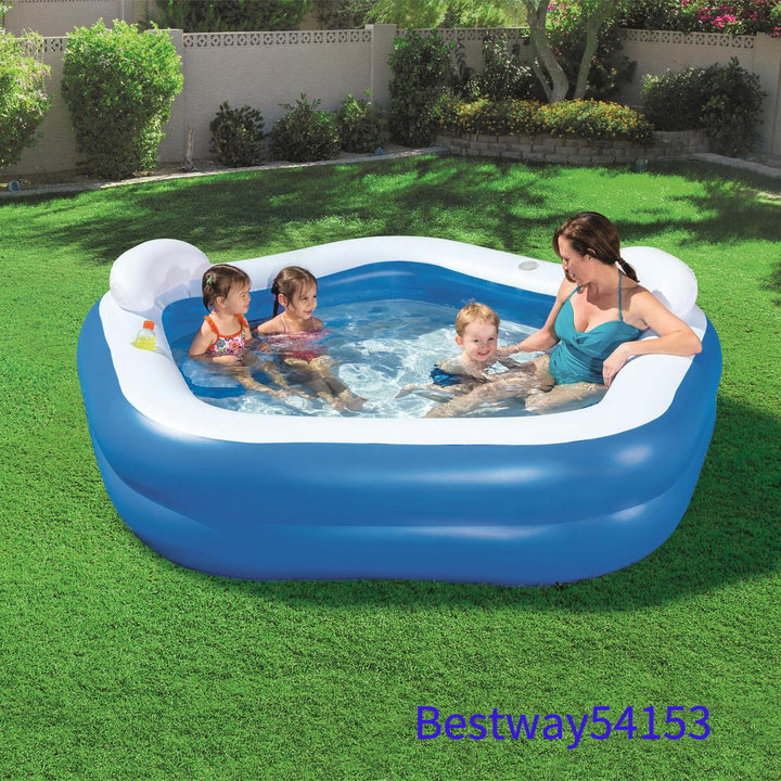 Ladies Inflatable Lounge Bathtub with Integrated Lounge Areas Stornfield