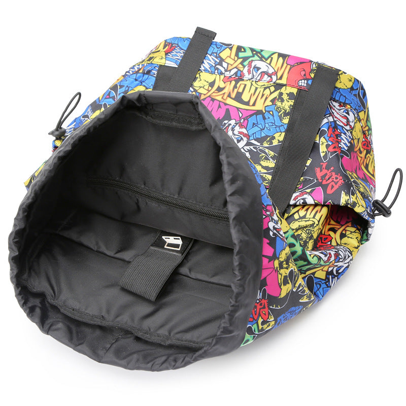 WoFloral Patterned Multi-Compartment Backpack Stornfield
