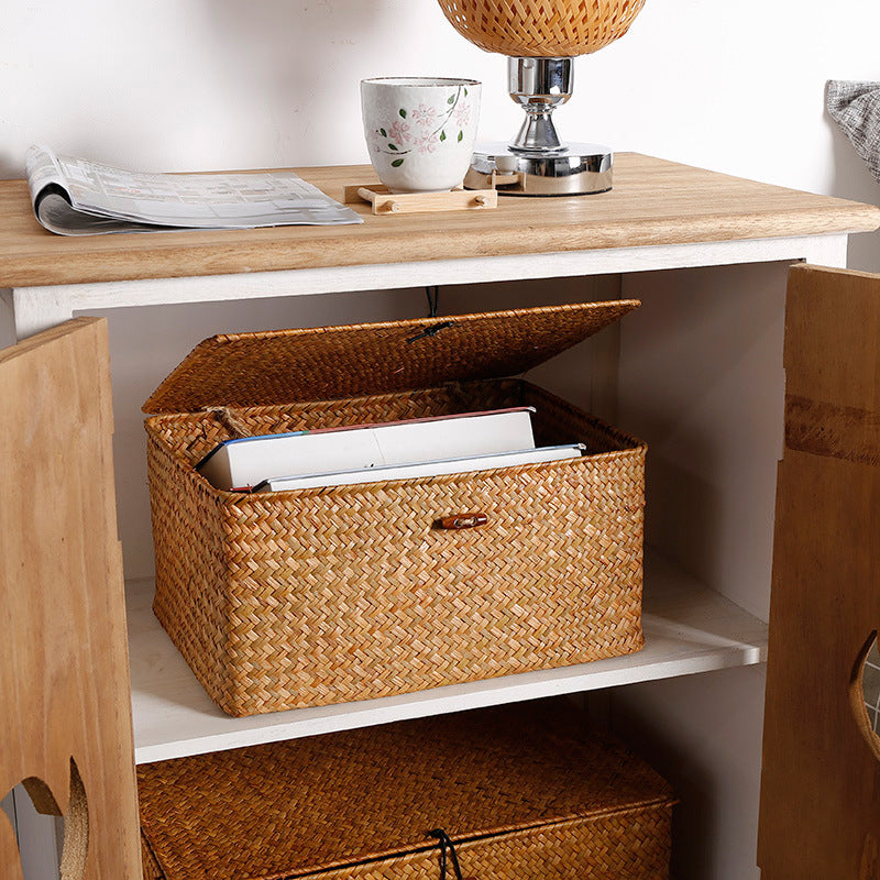 Unisex storage chest made of refined natural material Stornfield