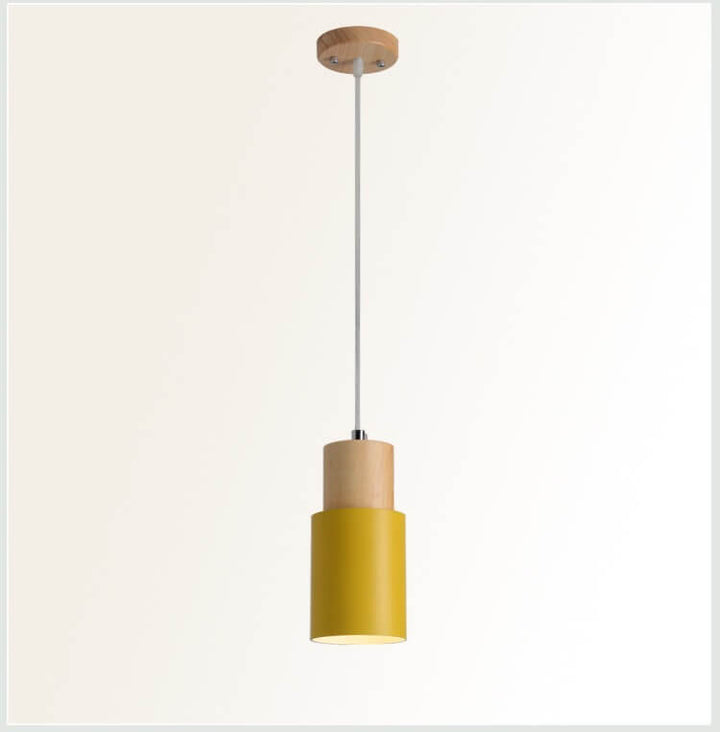 Stornfield | SinglePend - Cylindrical Aluminum LED Hanging Lamp 1-Light Nordic Macaron