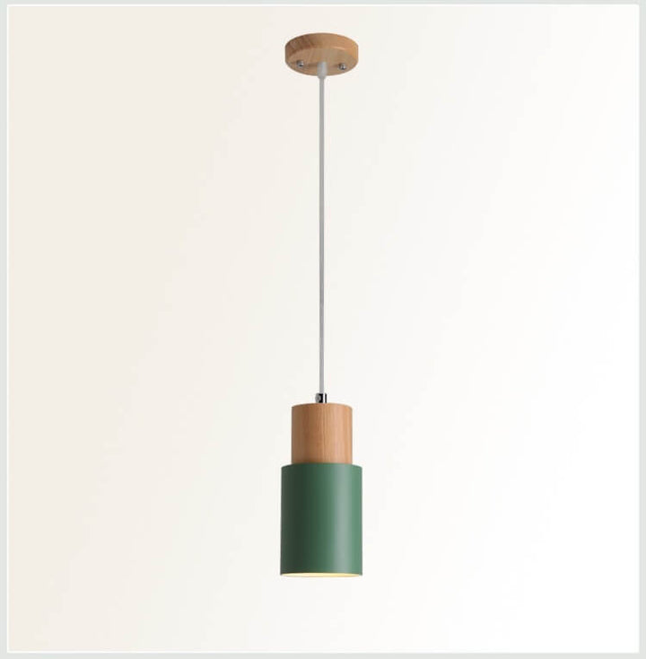 Stornfield | SinglePend - Cylindrical Aluminum LED Hanging Lamp 1-Light Nordic Macaron
