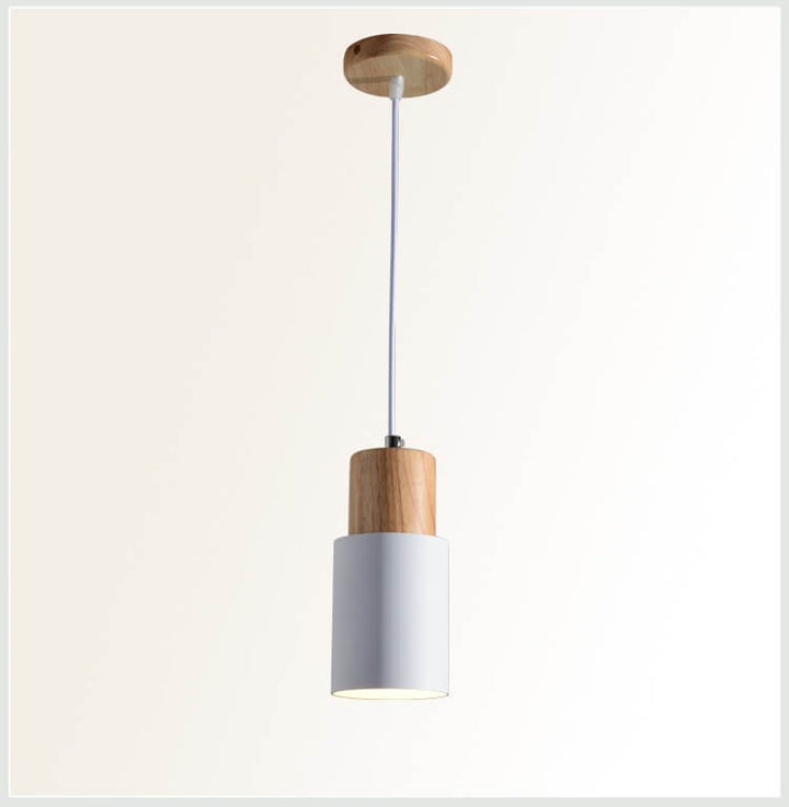 Stornfield | SinglePend - Cylindrical Aluminum LED Hanging Lamp 1-Light Nordic Macaron