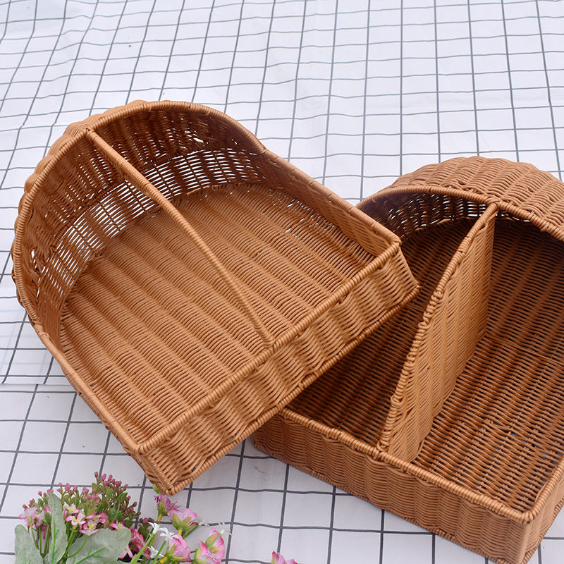 Handcrafted Woven Storage Caddy Stornfield