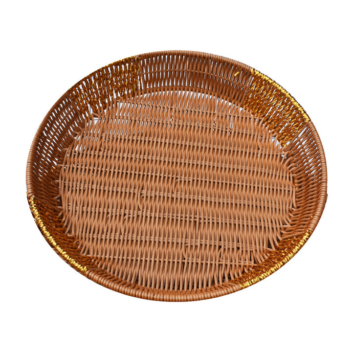 Handmade Decorative Woven Serving Tray Stornfield