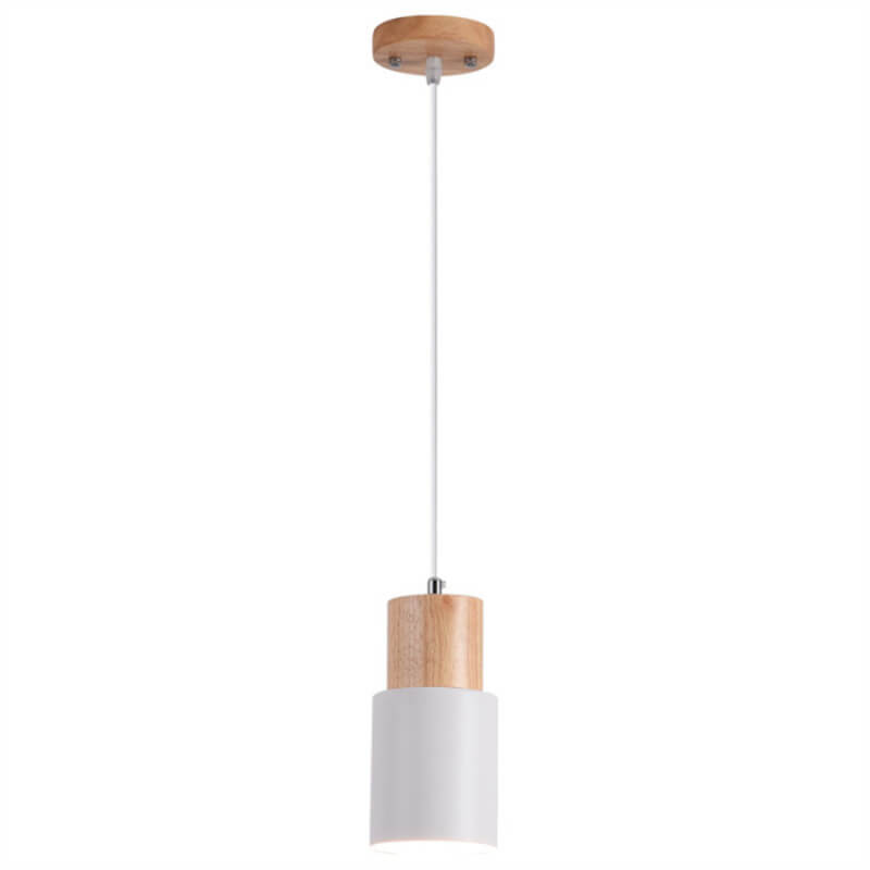 Stornfield | SinglePend - Cylindrical Aluminum LED Hanging Lamp 1-Light Nordic Macaron