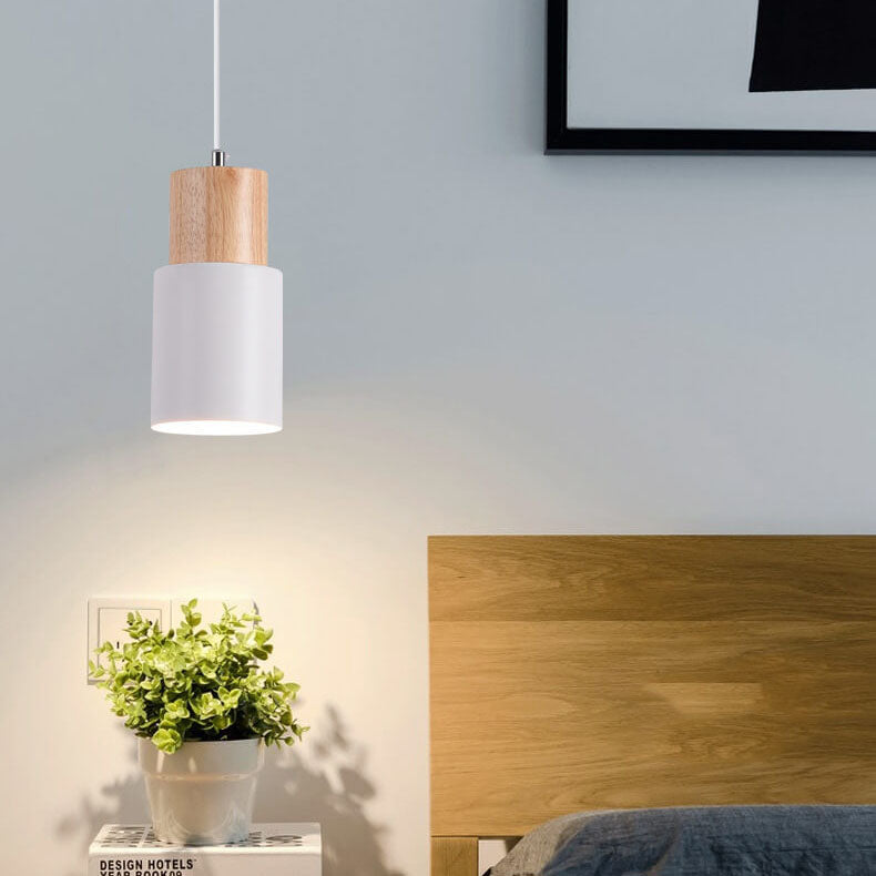 Stornfield | SinglePend - Cylindrical Aluminum LED Hanging Lamp 1-Light Nordic Macaron