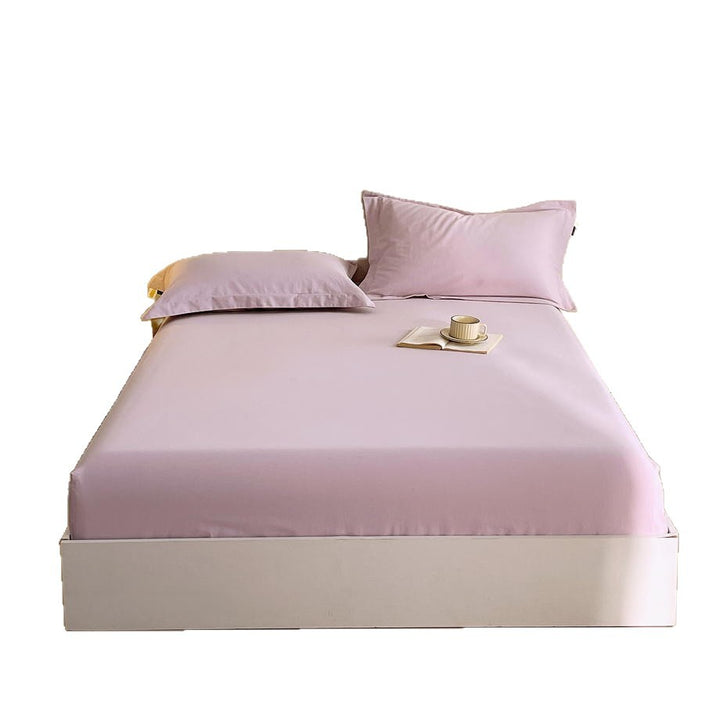 Cotton fitted sheet with fleece surface, 150 cm