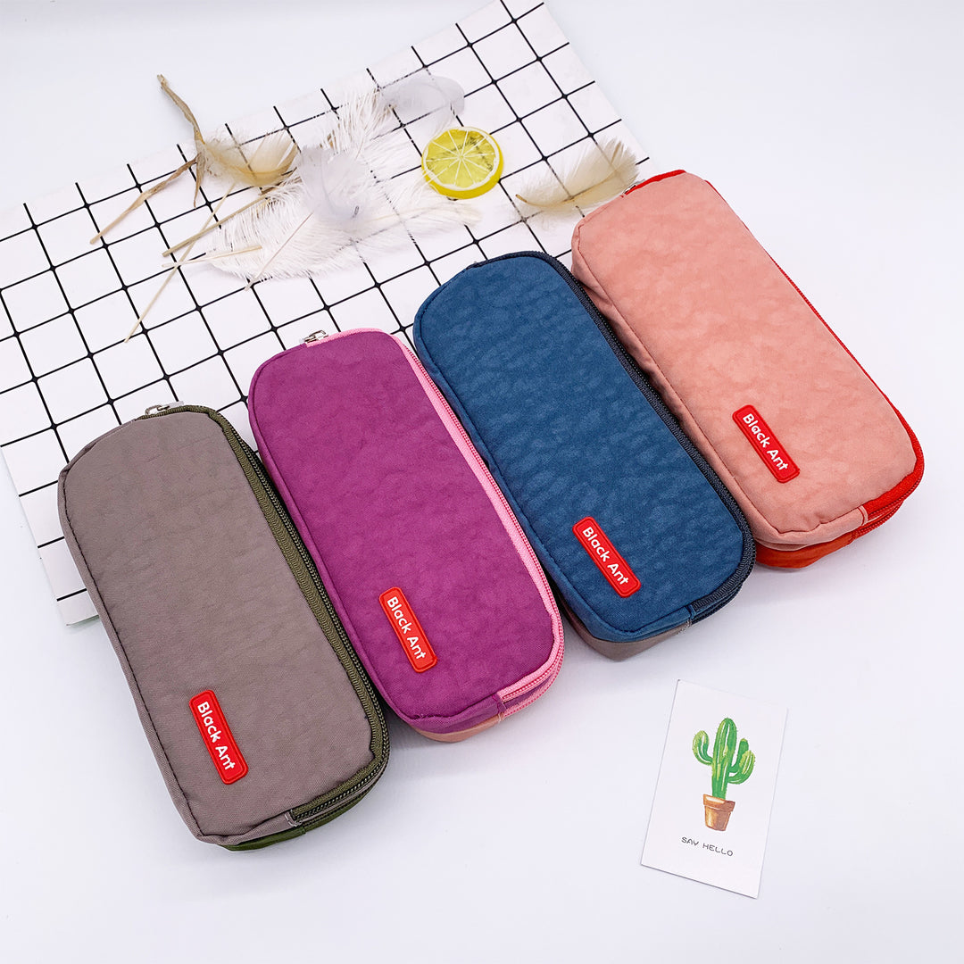Eco-Friendly Canvas Pencil Case