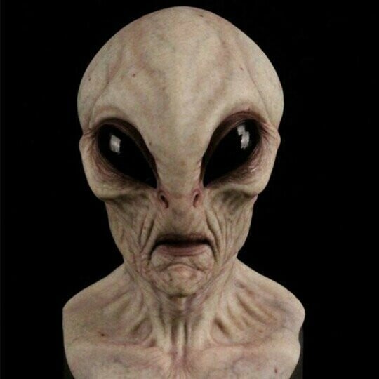 Alien-Mask | Realistic Halloween Costume Accessories | Stornfield