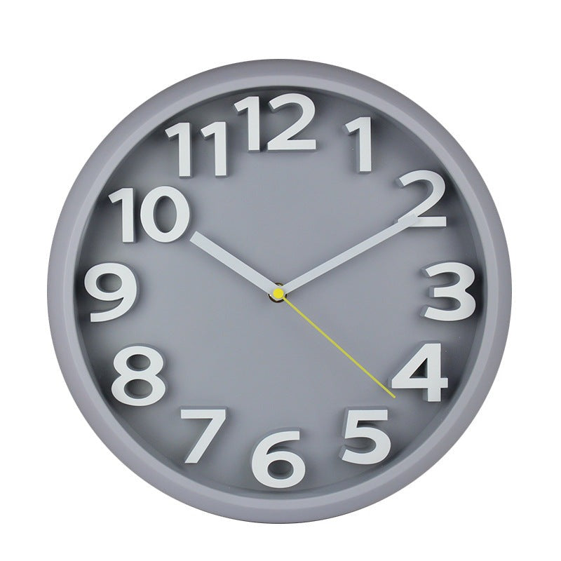 Stornfield | 12.5 Inch Silent 3D Large Numbers Battery Operated Wall Clock