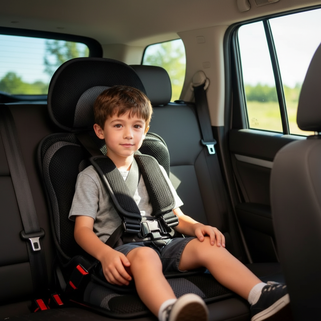 Stornfield | Portable & Foldable Child Car Booster Seat