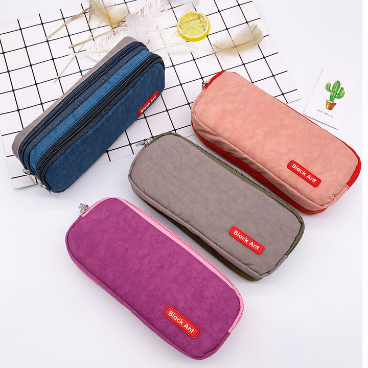 Eco-Friendly Canvas Pencil Case