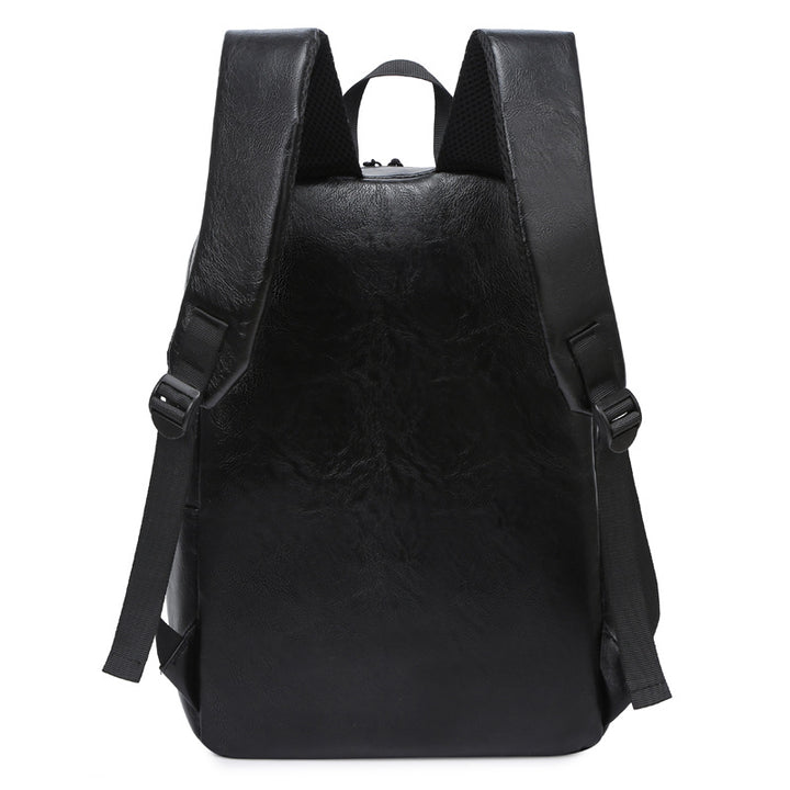 Stylish Leather Laptop Backpack Stornfield