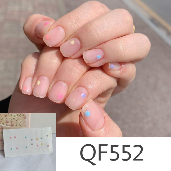 Artificial nail art with star design Stornfield