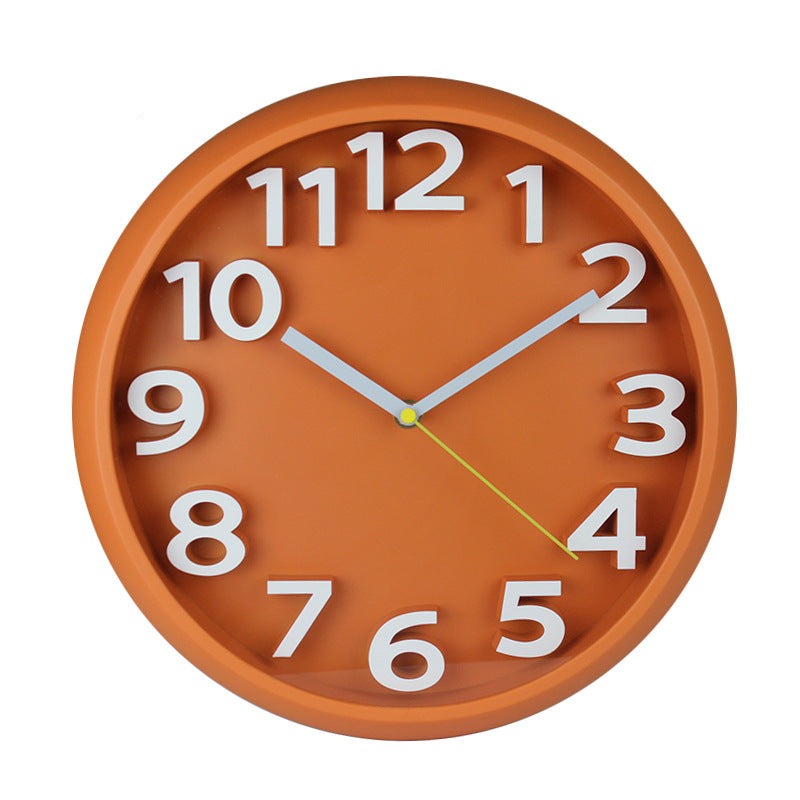 Stornfield | 12.5 Inch Silent 3D Large Numbers Battery Operated Wall Clock