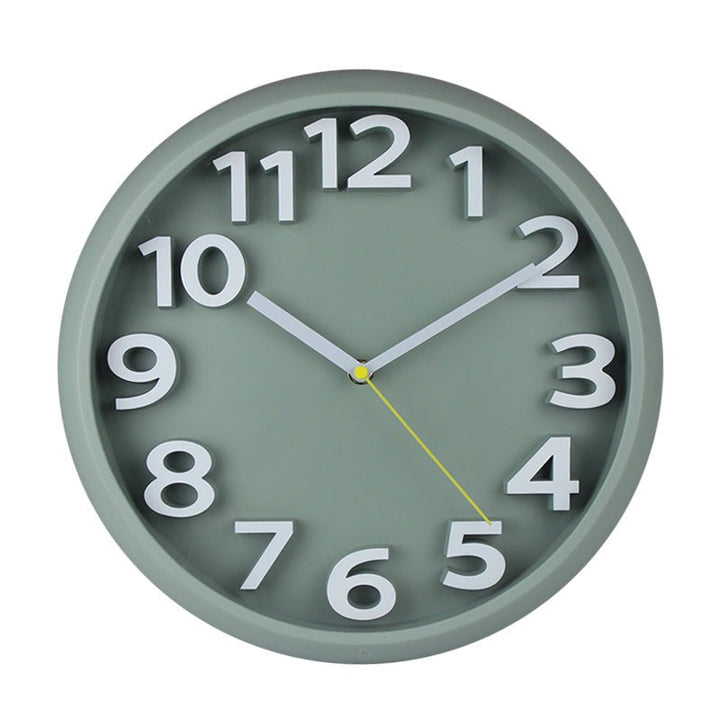 Stornfield | 12.5 Inch Silent 3D Large Numbers Battery Operated Wall Clock