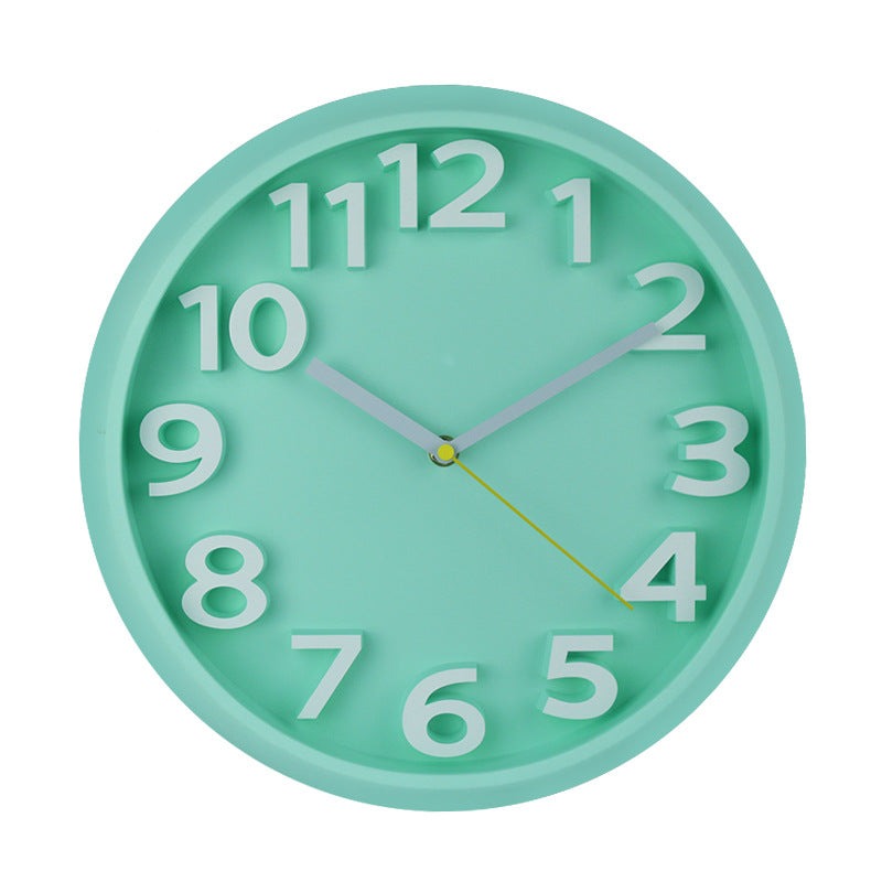 Stornfield | 12.5 Inch Silent 3D Large Numbers Battery Operated Wall Clock