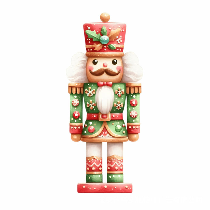 Nutcracker wooden sign for garden and entrance