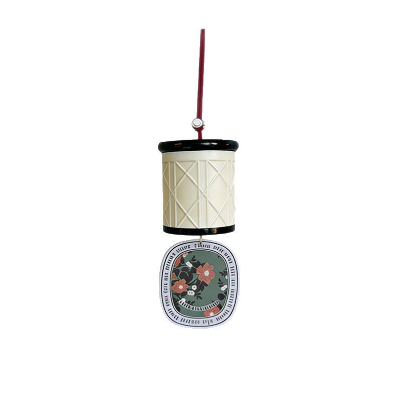 Retro-Car Air Freshener for Rearview Mirror, Cylinder Design