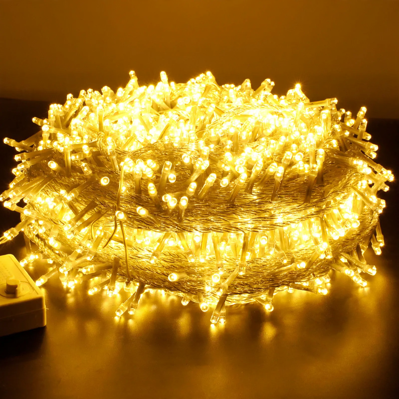 LED string lights for festive decoration