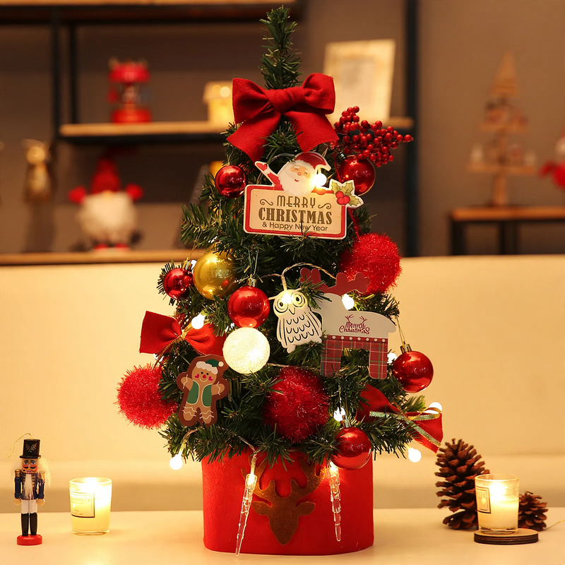 Mini Christmas Tree Set for the Table, 60 cm