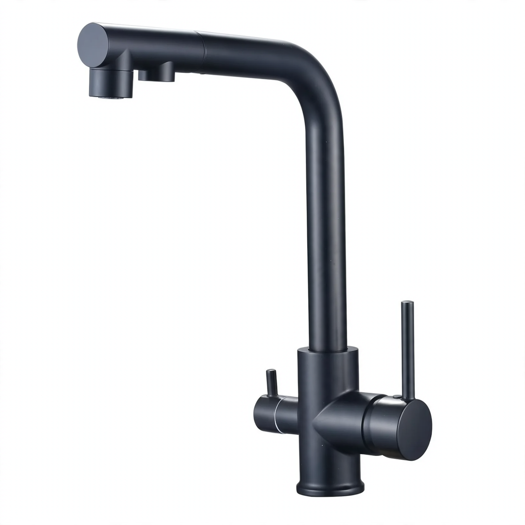 Kitchen faucet stainless steel 304, single lever mixer tap
