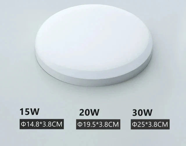 Waterproof LED Moisture Room Ceiling Light – Ideal for Bathroom, Kitchen, and Basement | Stornfield