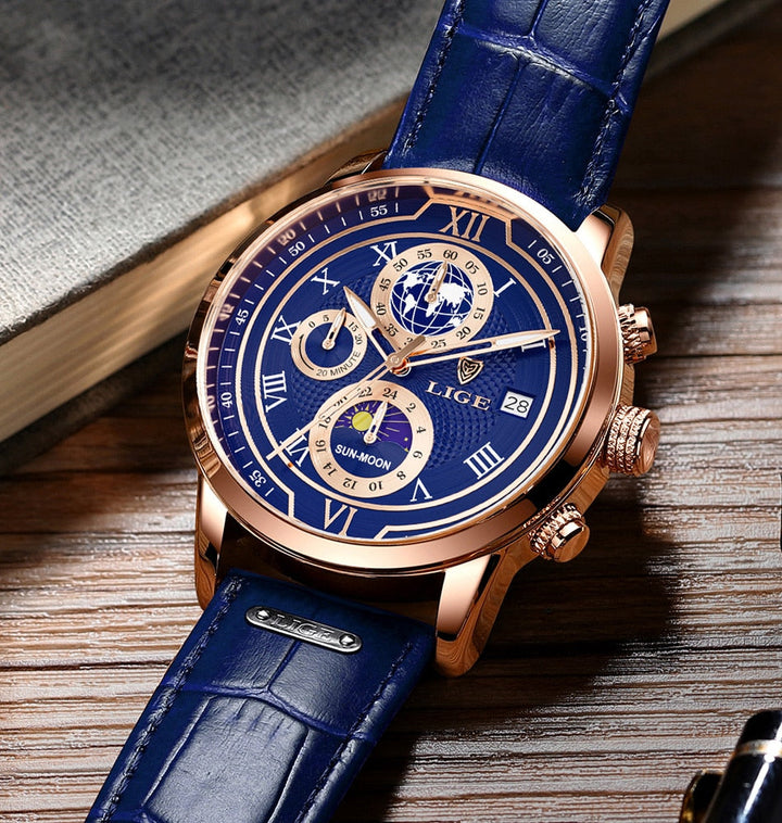 Stornfield | Classic Chronograph Men’s Watch | Stylish & Functional Luxury Wristwatch for Every Occasion
