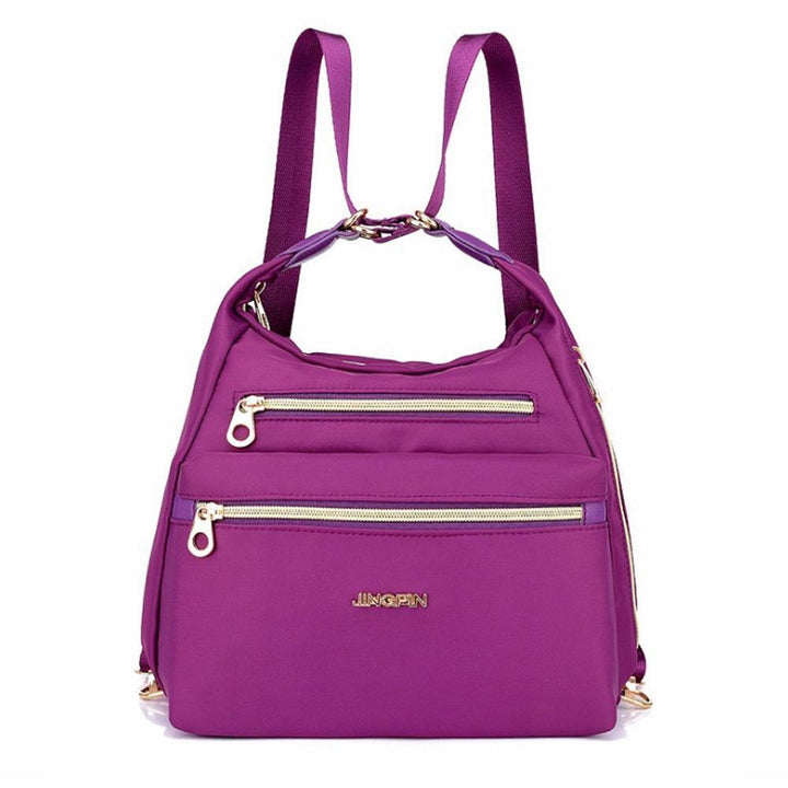 Bag with double zippers, backpack, handbag and crossbody bag | Stornfield