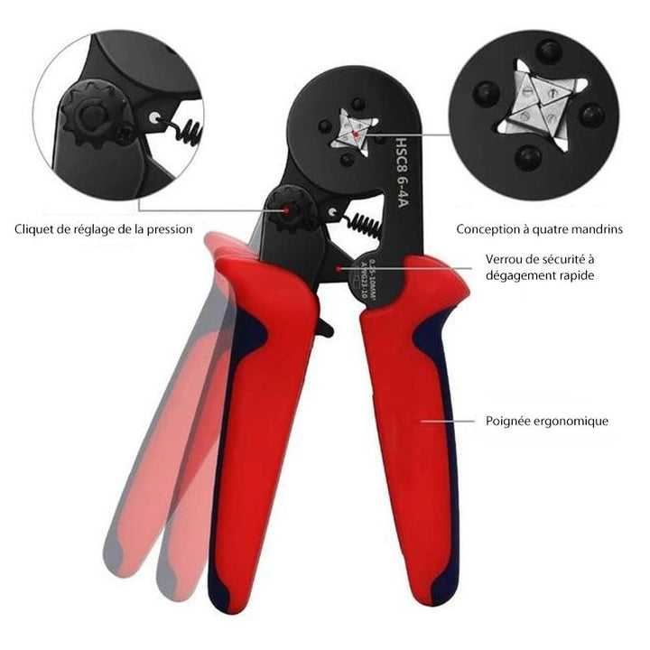 End sleeves crimping tool set with cable lugs | Stornfield