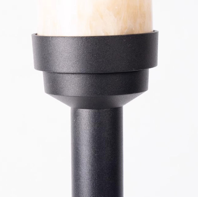Modern Minimalist Umbrella Waterproof Aluminum Marble LED Outdoor Light For Garden | Stornfield